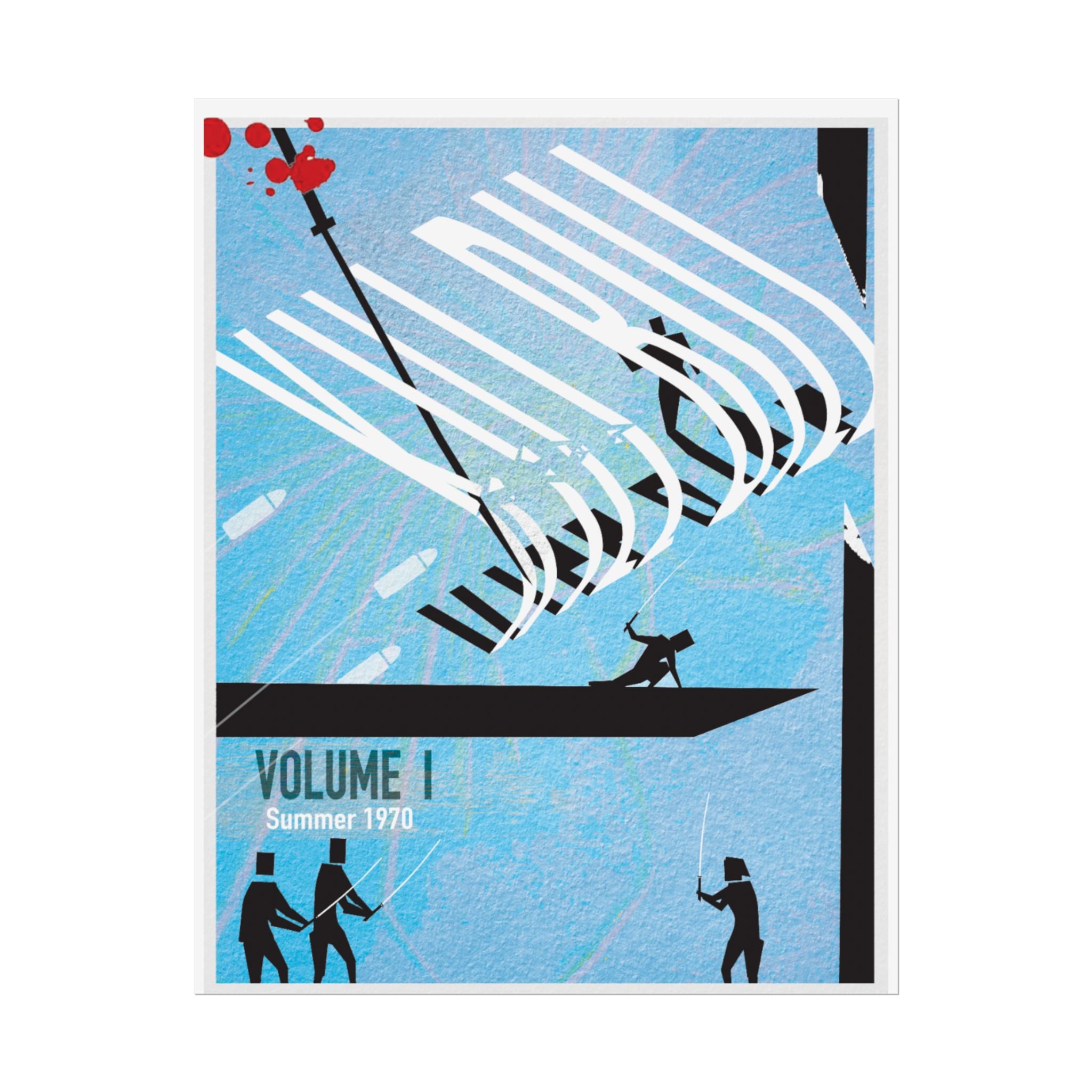 Kill Bill – Retro Surfing Art Print (Volume I, Summer 1970)