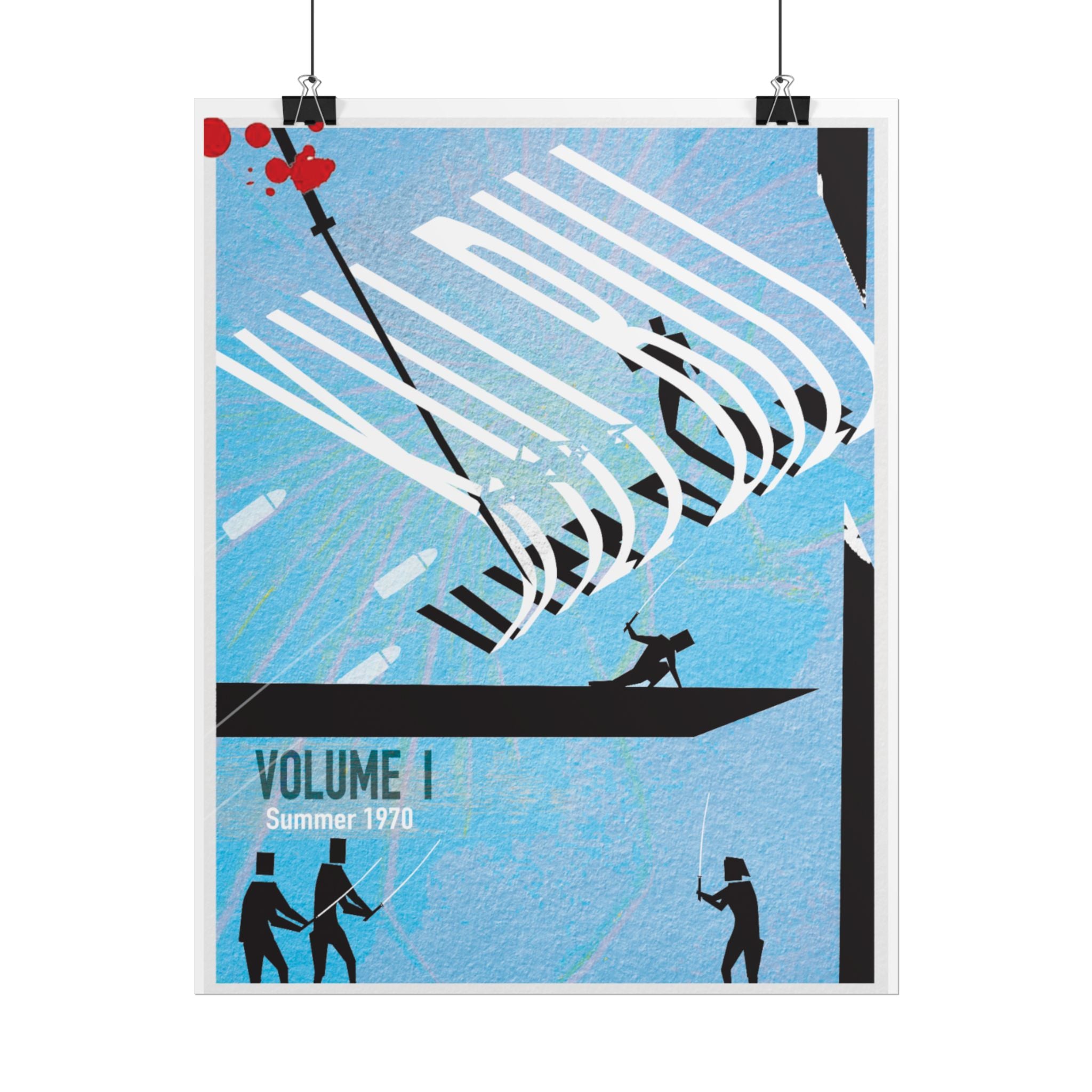 Kill Bill – Retro Surfing Art Print (Volume I, Summer 1970)