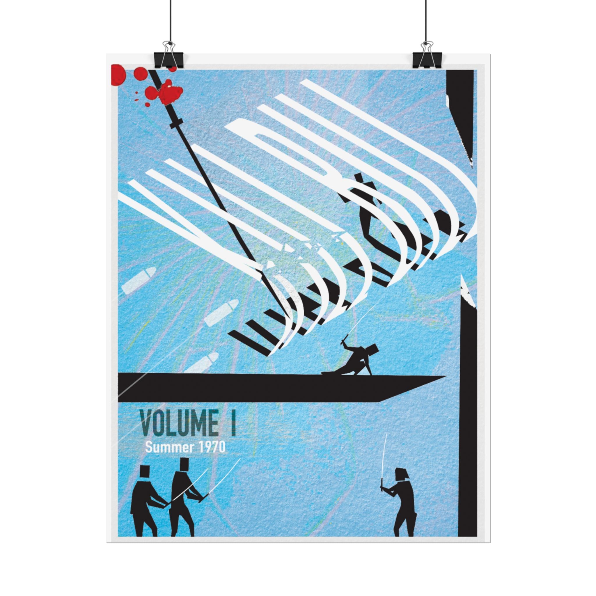 Kill Bill – Retro Surfing Art Print (Volume I, Summer 1970)